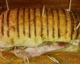 A picture of step 8 of Tex's Chinese Style Pork & Chicken Panini 🐷🐔🍞.