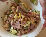 Foto del paso 7 de la receta: Ensalada de garbanzos con lacón