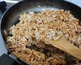 A picture of step 3 of Murmura Jaggery ladoos(murmura ladoo).