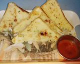 A picture of step 5 of Rava toast.