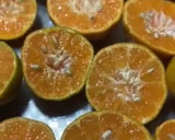 Foto del paso 1 de la receta: Jugo 🥤 de Mandarina de mi patio más fresco y natural imposible