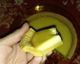 Foto langkah ke 8 dari resep Pie susu teflon takaran sendok.
