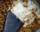 A picture of step 4 of Soya curry with coconut milk.