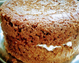 முட்டைசேர்க்காத கோதுமை சாக்லேட்கேக்(Eggless Wheat ChocolateCake) ரெசிபி ஸ்டேப் 7 புகைப்படம்