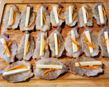 Foto del paso 3 de la receta: Camarones rellenos (momias)🌺