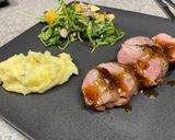 A picture of step 14 of Duck a L’Orange.