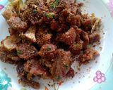 A picture of step 1 of Fry meat very tasty.