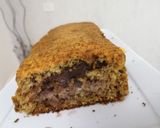 صورة لخطوة 11 من وصفة كيك الموز بحشو الايس كريم banana bread ice cream cake
