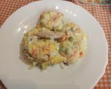 Foto del paso 11 de la receta: Ensaladilla exprés con filetes de caballa y huevo duro