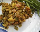 ग्वार फली की सब्जी (gwar phali ki sabzi recipe in Hindi) रेसिपी चरण 3 फोटो