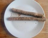 صورة لخطوة 1 من وصفة شريحة لحم مع الفطر واليم الصيني(Chinese yam)