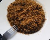 A picture of step 5 of Meat floss.