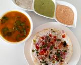 A picture of step 3 of Ground rice Uttapam.