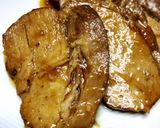 A picture of step 6 of Grilled pork with sweet soy sauce.
