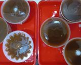 Foto langkah ke 7 dari resep Puding Cendol fla Choco Gula Merah.