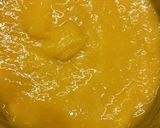 A picture of step 2 of Mango Popsicles.