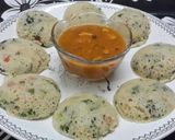 A picture of step 3 of Instant Veg Rava Idli in Microwave.