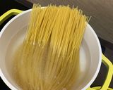 Gambar langkah 1 resipi Spaghetti Cabonara & French Loft.