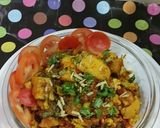 A picture of step 7 of Cauliflower potato masala.