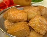 Hình bước làm 1 của món Đậu hũ kho xả ớt