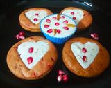A picture of step 6 of Baked beetroot Mathri with pomegranate Rabdi.