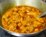 A picture of step 8 of Bengali: Till-Kasundi Murgi or Chicken Curry in the Sesame-Mu.