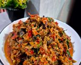 Foto langkah ke 6 dari resep Sambal Cakalang kemangi.