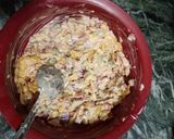 A picture of step 3 of Nachos Bhel.