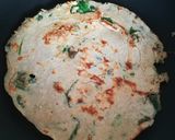 Foto del paso 4 de la receta Crêpes de avena y espinacas con salmón