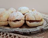 Foto del paso 6 de la receta: Buñuelos Choux rellenos de dulce de leche 💣 Profiteroles de dulce de leche
