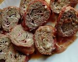 Foto del paso 8 de la receta: Rollo de carne envuelto en beicon