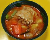 A picture of step 8 of Chicken Massaman Curry.