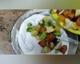 A picture of step 3 of Fruit Cream.