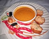 A picture of step 8 of Fish Soup with Buttered Toasted Bread.