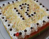 Foto langkah ke 7 dari resep Rainbow Cake.