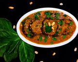 পালক পিনাট টিক্কা মসালা রেসিপি ধাপ - 8 ছবি