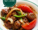 Foto langkah ke 7 dari resep Kambing Pedas Gongso #KitaBerbagi.