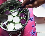 Foto langkah ke 8 dari resep Kue Talam Ubi Ungu.