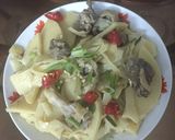 Hình bước làm 5 của món Măng tươi om thịt vịt