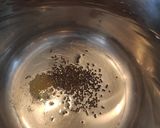 A picture of step 2 of Lauki Masala 😋.