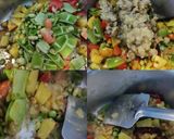 વેજિટેબલ ખીચડી(Vegetable khichdi recipe in Gujarati) રેસીપી સ્ટેપ2ફોટો
