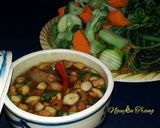 Hình bước làm 4 của món Rau luộc chấm kho quẹt