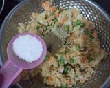 A picture of step 3 of Vegetable Aloo Tikki Burger.