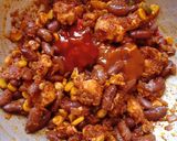 A picture of step 4 of Mexican Rice.