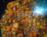 A picture of step 2 of Baingan ka bharta.