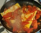 A picture of step 3 of Eggs & tomatoes.