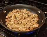 A picture of step 5 of Moo -Shu Pork.