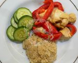 Foto langkah ke 2 dari resep Tumis Ayam Paprika (DIET/EAT CLEAN).