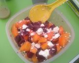 Une image de l'étape 3 de Salade de melon.