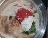 A picture of step 2 of #GA4#WEEK20#VegetableThepla.